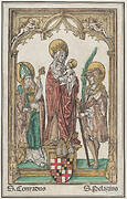 The Virgin and Child with Saint Conrad and Saint Pelagius