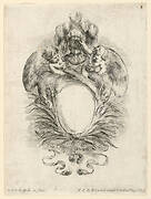 Escutcheon, No. 5 from "Raccolta di varii cappriccii et nove inventioni di cartelle et ornamenti"