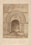 Entrance into the Cornmarket, Formerly the Chapel of St. Louis, at Bayeux