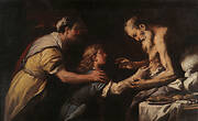 Presentation of Jacob to Isaac