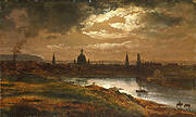 Dresden by Moonlight