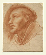 Study of a Franciscan Monk (Possibly Saint Francis)