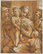 The Virgin and Child with St. John the Baptist, St. Francis, and St. Catherine of Siena