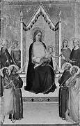 Madonna and Child Enthroned with Saints