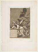 Plate 43 from 'Los Caprichos': The sleep of reason produces monsters (El sueño de la razon produce monstruos)