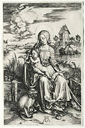 The Virgin and Child with a Monkey