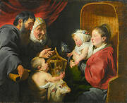 The Virgin and Child with St. John and His Parents