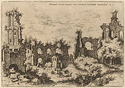 Ruins on the Palatine with the Septizonium