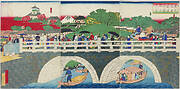 Tokyo Famous Sight, Spectacles Bridge Scene