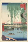 One Hundred Famous Views of Edo “View of Nihonbashi Tori 1-chome”