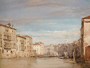 The Grand Canal, Venice, Looking Toward the Rialto