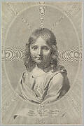 Bust of Jesus as a Child in an Oval