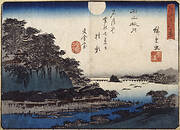 Autumn Moon over Ishiyama