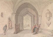 Scene in a Monastery