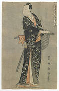 Kabuki Actor Sawamura Sojuro III (Kinokuniya) as Nagoya Sanza from the series "Actors on Stage"