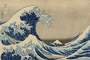 The Great Wave off Kanagawa (Kanagawa oki nami ura), from the series "Thirty-six Views of Mount Fuji (Fugaku sanjurokkei)"