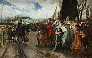 The surrender of Granada