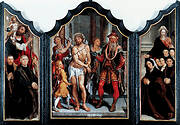 Triptych with Ecce Homo