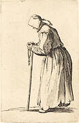 Beggar Woman with Rosary