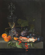 Still Life with Crabs on a Pewter Plate