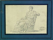 Seated woman