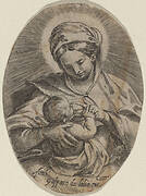 The Madonna Nursing the Christ Child