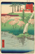 One Hundred Famous Views of Edo “Chiyogaike Pond in Meguro ”