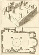 Plan and Elevation of the Church of S. Iacoma