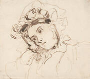 Study of a Woman with her Head on her Hand