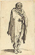 Beggar with Bare Head and Feet