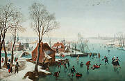 January, Skating on the Frozen River