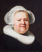 Portrait of a woman with a whitecap