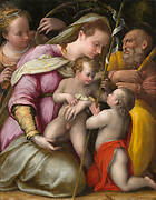 Holy Family with St. Catherine of Alexandria and the Infant St. John the Baptist