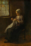 The young seamstress