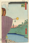 One Hundred Famous Views of Edo “Sanno Festival Procession at Kojimachi 1-chome”