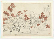 Preparatory drawing for a print in the series Hyakunin isshu uba ge etoki: Kisen Hoshi