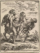 Silenus Accompanied by a Satyr and a Faun