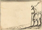 Peasant with Shovel on His Shoulder