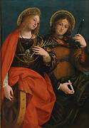 Saint Catherine of Alexandria and Saint Apollonia