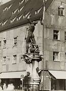 Augsburg: Mercury Fountain, Maximilianstraße