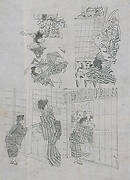 Preparatory Drawing for Illustrations of Melodramas and Parody