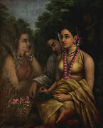 Shakuntala Patra Lekhan of Shakuntala Writing a Love Letter