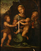 Holy Family with St John