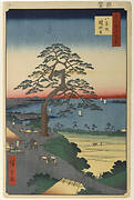 Armor-Hanging Pine, Hakkeisaka, No. 26 in One Hundred Famous Views of Edo