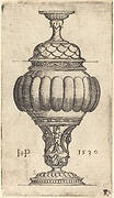 Double Goblet with Oval Decorations