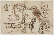 Sheet of Sketches (verso)