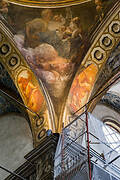 St. Marco and St. Gregorio. A dome pendentive