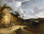 Landscape with wayfarers