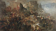 The siege of Girona in 1809