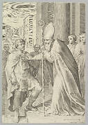 St. Ambrose, Archbishop of Milan, Turning Back Emperor Theodosius